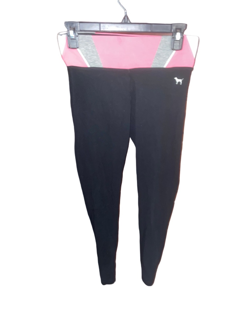 Victoria’s Secret PINK Hot Pink & Black Yoga Leggings *make offers*